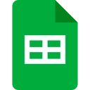 Google Sheets icoon